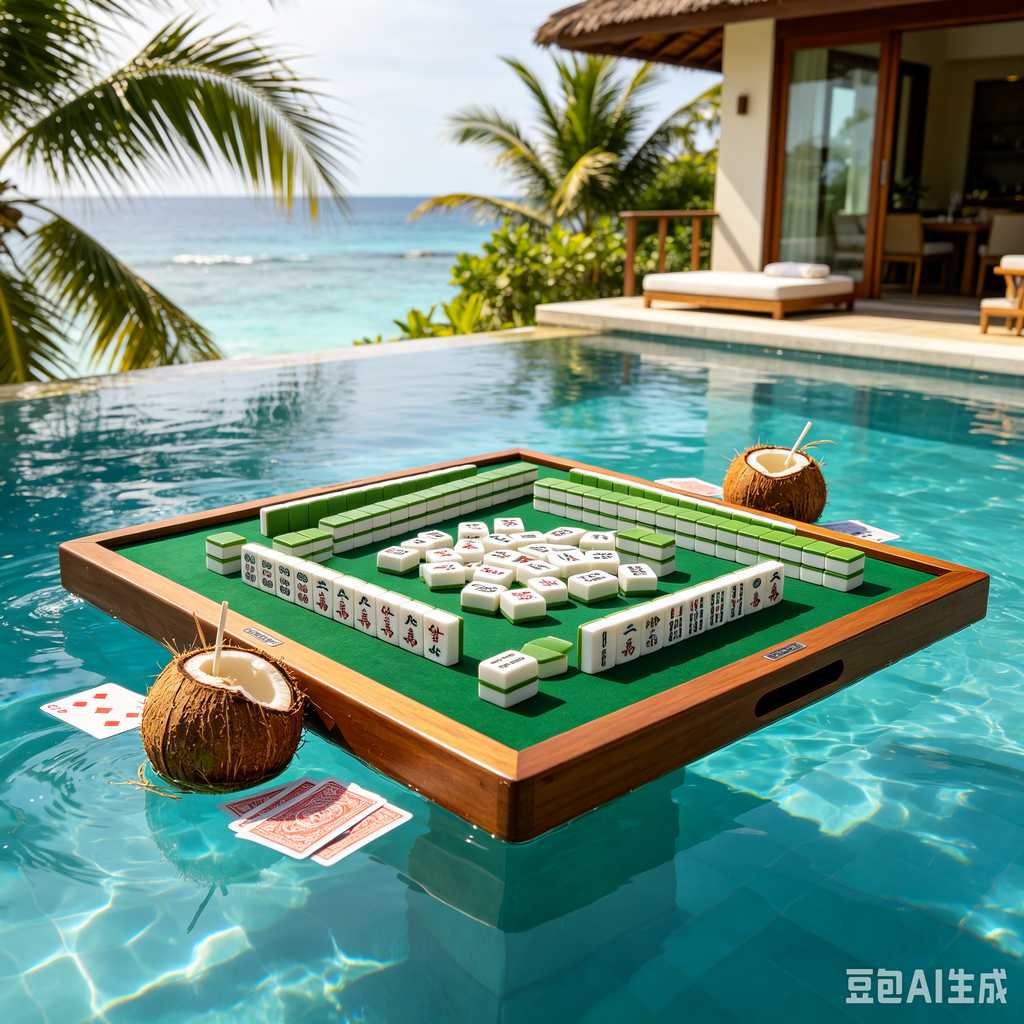 vintage style mahjong set